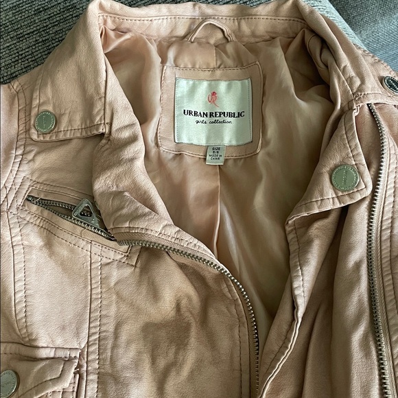 Urban Republic Kids Pink Jean Jacket - Picture 1 of 2